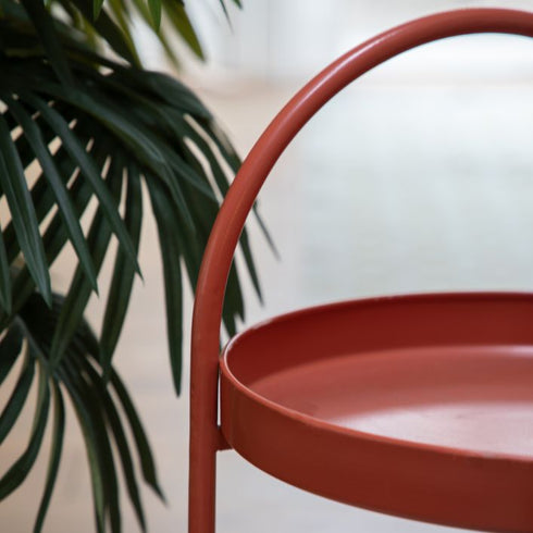 PaulaHome - Melbury Side Table Red